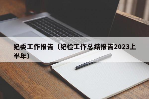 纪委工作报告（纪检工作总结报告2023上半年）