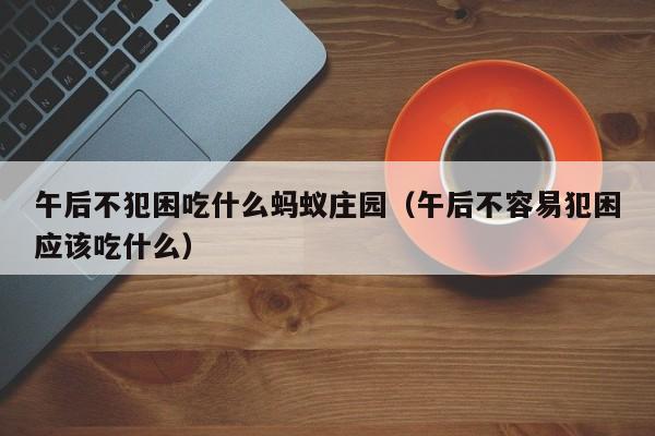 午后不犯困吃什么蚂蚁庄园（午后不容易犯困应该吃什么）