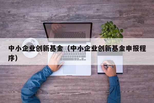 中小企业创新基金（中小企业创新基金申报程序）