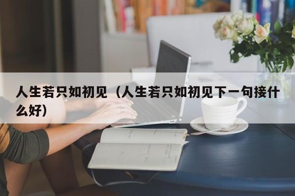 人生若只如初见（人生若只如初见下一句接什么好）