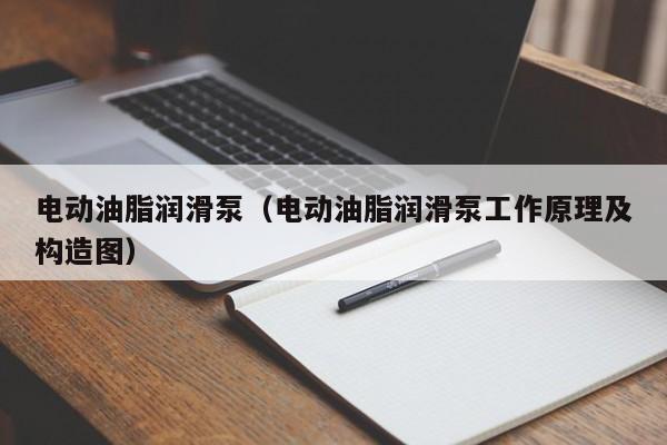 电动油脂润滑泵（电动油脂润滑泵工作原理及构造图）