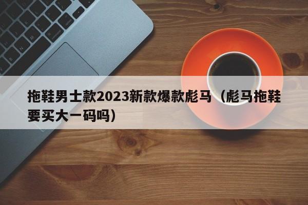 拖鞋男士款2023新款爆款彪马（彪马拖鞋要买大一码吗）